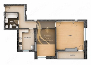 Apartament 2 camere loc de parcare, strada privata, Titan. - imagine 10