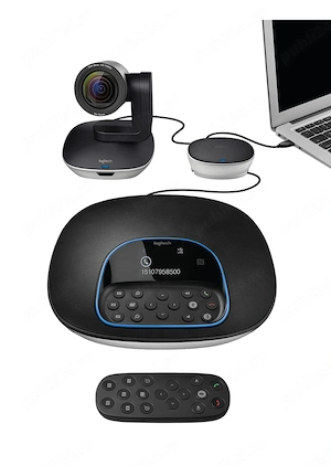 Logitech Group Video Conference Cam Full HD 1080p 30fps USB