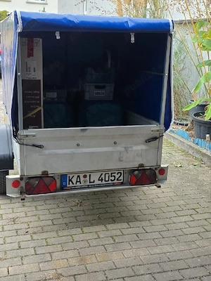 Remorca 750kg cu prelata  - imagine 5