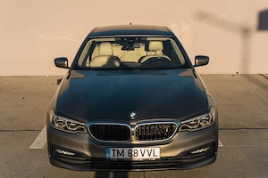 BMW 520d G30 2017 190 CP Sport Line, Shadow, Piele, Navi, HeadUp, HiFi, Led Adaptiv - imagine 10