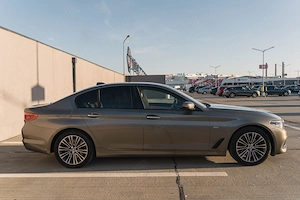 BMW 520d G30 2017 190 CP Sport Line, Shadow, Piele, Navi, HeadUp, HiFi, Led Adaptiv - imagine 5
