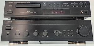Denon PMA-280 amplificator stereo statie + CD DCD 725 II Sunet Realist