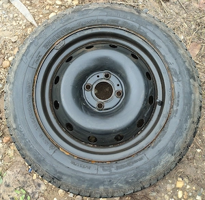Jante tabla 15 zoll gama Dacia Logan / Renault Clio cu pneuri de iarna. - imagine 4