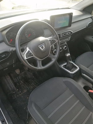 Vand Dacia Jogger Essential  2022-1,0 CE 110CP -5 LOCURI -ALB 80.000KM - imagine 6