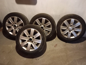 Set jante și cauciucuri vara 95/55/R15