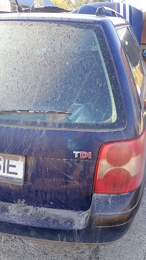 Vind vw passat din 2001 motor de 2000 tdi în stare de funcționare cu acte la zi stare foarte bună de - imagine 2