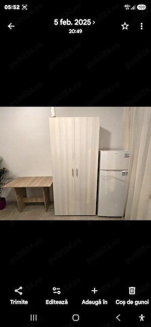 Proprietar. Închiriez Garsoniera in zona UMT La Et 1 Bloc Anvelopat. Bloc De Garsoniere. Cu Palier.  - imagine 4