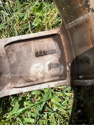 Jante audi originale R16, 6.0Jx16H2 ET50 - imagine 5