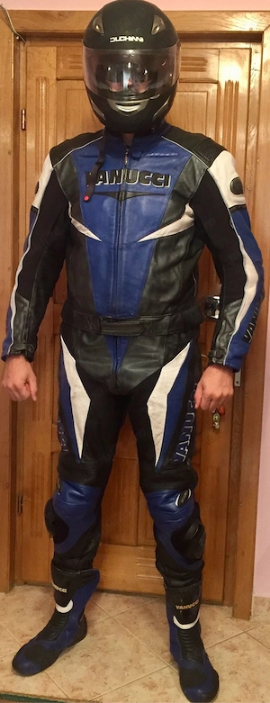 Costum   Combinezon moto Vanucci + cizme moto Vanucci, mărimea 60   43 - imagine 4