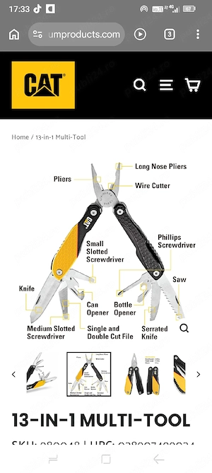 multitool CAT 13 in1