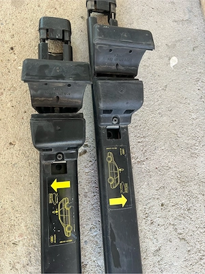 Bare transversale Thule pt Audi A4 B7 avant - imagine 2