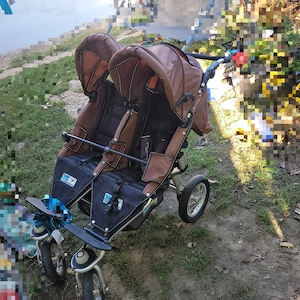 Carucior dublu TFK