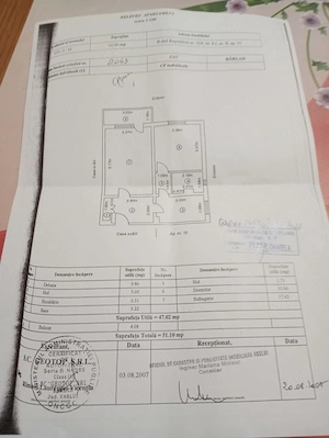 Apartament 2 camere semidecomandat