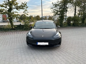 Vand Tesla Model 3 Long Range 2021 negru, TVA deductibil - imagine 3