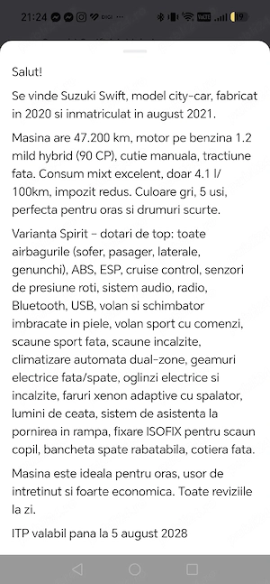Suzuki Swift - imagine 5