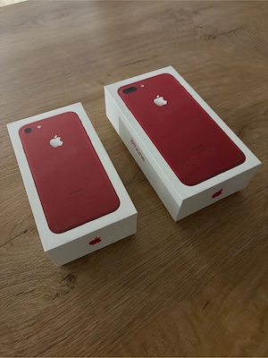 Pachet Colecție: iPhone 7 & iPhone 7 Plus Product(RED) 128GB   Ca Noi   Full Box