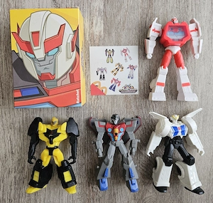 4 figurine Transformers McDonald's Happy Meal