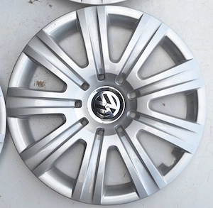 Set 4 capace roti otel R16 inch - Original OEM VW Tiguan Passat Golf Jetta - imagine 5