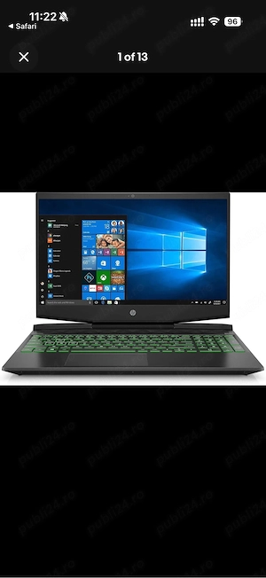 Ho pavilion gaming Laptop i5 10th gen Gtx 1650ti
