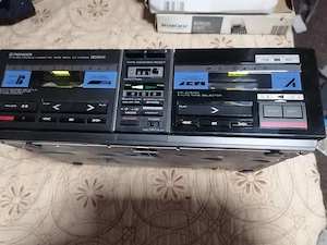 casetofon  dublu deck  Pioneer  