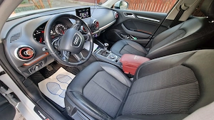Audi A3 Berlina - 2015 - Motor 2.0 TDI - 150 CP - E6 - Alb Perlat - Xenon - LED - Acte la zi - imagine 7