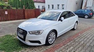 Audi A3 Berlina - 2015 - Motor 2.0 TDI - 150 CP - E6 - Alb Perlat - Xenon - LED - Acte la zi