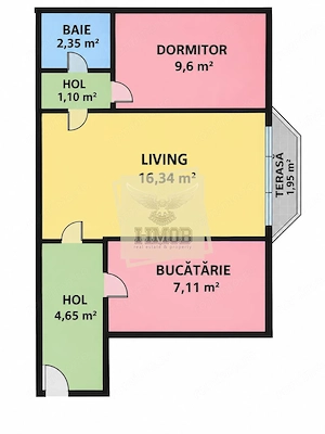 Apartament 2 camere Vasile Aaron