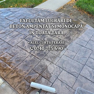 Beton Amprentat Pave DesignRO