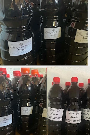 Suc de Aronia presat la rece