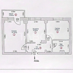 Apartament decomandat mobilat balcon pivnita zona Mihai Viteazul Sibiu - imagine 8