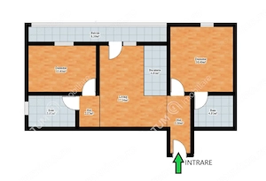 Apartament premium 3 camere balcon loc parcare Doamna Stanca Sibiu - imagine 7