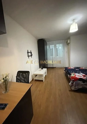 Garsoniera de vanzare | Basarabia | Metrou |  Bloc anvelopat | Mobilat - imagine 3