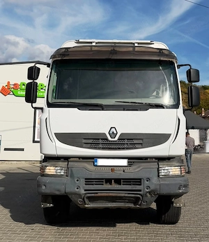 Renault Kerax 450 DXI, an 2007, Euro 3, max. 26 tone, tractiune 6x4, macara forestiera Epsilon 140 Z - imagine 3