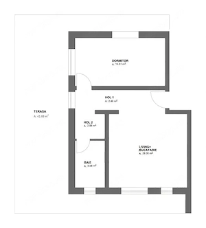 Apartament tip penthouse 2 camere | Terasa 41 mp | Mehala | Comision 0 - imagine 20