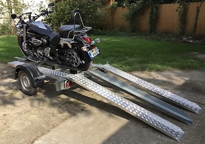 Remorcă Moto Pongratz EMA U 750   Modificată Premium (Rampe și Platforme Aluminiu 4mm)  - imagine 2