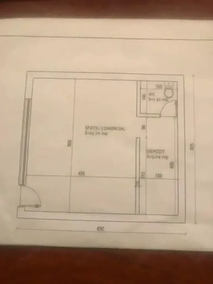 Persoana fizica ofer spatiu comercial Sos.Colentina-zona Carrefour-43mp,380V,apa,gaze,A C. 770 euro