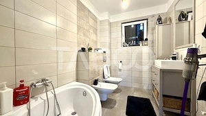 Duplex de vanzare la cheie mobilat si utilat cu terasa generoasa Gilau - imagine 4