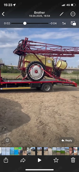 Vand instalatie erbicidat met Hardi Navigator 2500 l 24 metri latime - imagine 3