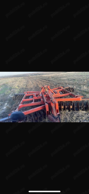 Vand disc agricol greu Jean de Bru (Rau) 6.4 metri latime - imagine 10