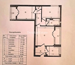 Apartament 3 camere, 68 mp, Parc IOR, etaj 8 din 9 - imagine 5