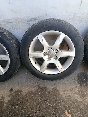 Jante 5x112 16 audi bonus anvelope iarna 205 60 16   - imagine 5