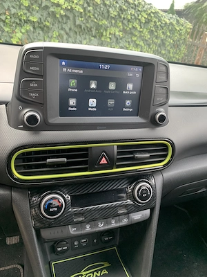 **Hyundai Kona 1 .0 T -GDi 120 CP, 2018   Dotări premium, interior custom, CarPlay - imagine 3