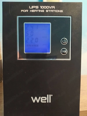 UPS Well pentru centrala termica 1000 VA   600w  24 V