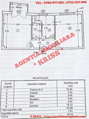 Apartament 2 Camere ULTRACENTRAL Conf. 1 Decomandat Etaj 3 Zona 0 Pitești Mobilat Și Utilat Complet! - imagine 10