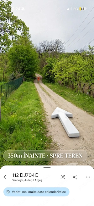 Teren Calinesti Arges -Pitesti-Topoloveni foarte aproape de Bucuresti 110km - imagine 2