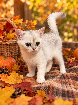 British Shorthair Silver - imagine 2