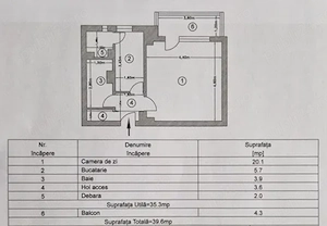 Schimb garsoniera Tudor Vladimirescu 40 mp2, etaj 1 4, cu garsoniera Gavana 3 similar plus diferenta - imagine 6