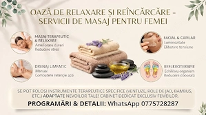Masaj terapeutic relaxare 