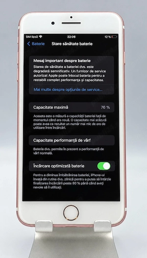 IPhone 7 Plus 32GB Rose Gold Aspect 8.5 10 Onesti - Electronice