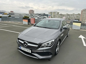 Mercedes-Benz CLA 220d AMG Line, 2.2 Diesel de 177CP, automat, gri metalic - imagine 2